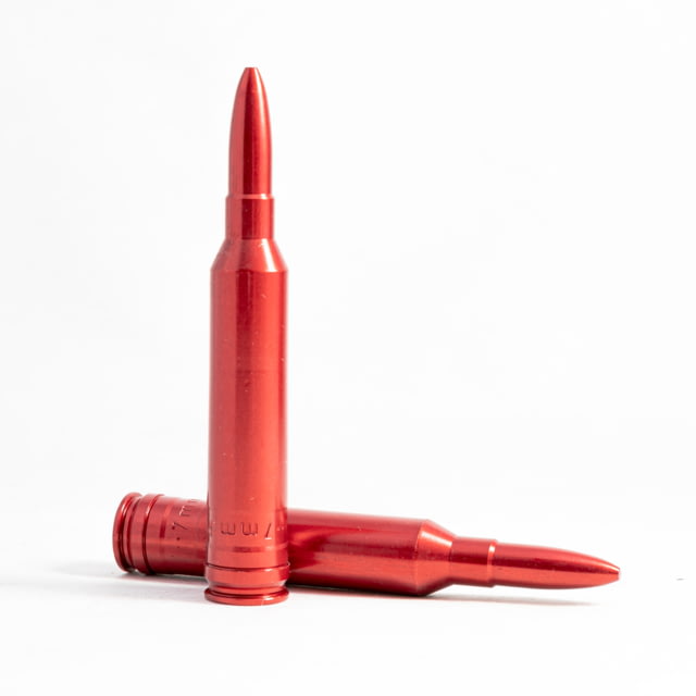 Carlson's Choke Tubes Rifle Snap Caps 7mm Remington Aluminum 2 Pcs Red 45