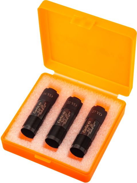 Carlson's Choke Tubes Trap Pack Choke Tube Set American Arms 12 gauge Black - Carlsons Choke Tubes