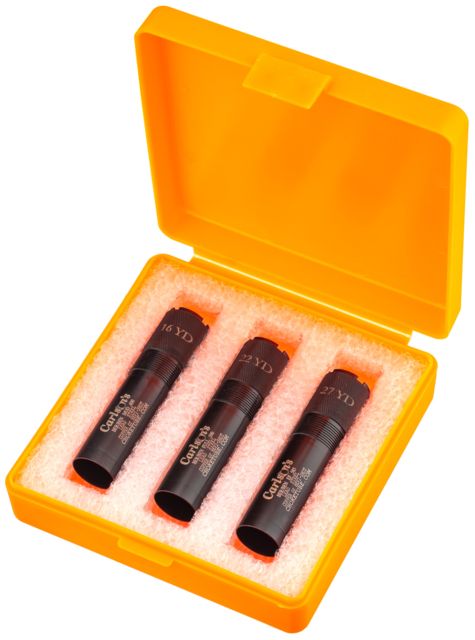 Carlson's Choke Tubes Trap Pack Choke Tube Set Beretta/Benelli Mobil 20 gauge Black - Carlson's Choke Tubes