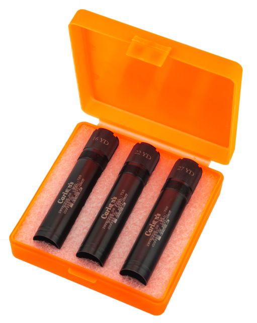 Carlson's Choke Tubes Trap Pack Choke Tube Set Browning Invector DS 12 gauge Black - Carlson's Choke Tubes