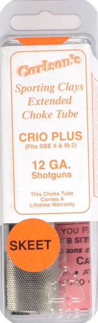 Carlson's Choke Tubes Benelli Crio Plus 12 Gauge Sporting Clay Choke Tube Skeet