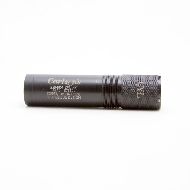 Carlson's Choke Tubes Beretta/Benelli Mobil 20ga Black Sporting Clay Cylinder Black - Carlson's Choke Tubes
