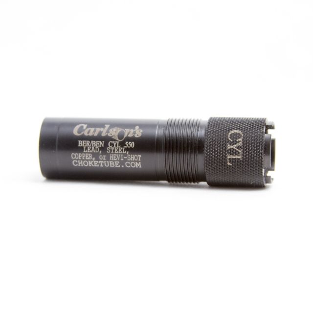 Carlson's Choke Tubes Beretta/Benelli Mobil 28ga Black Sporting Clay Cylinder .550 Black - Carlson's Choke Tubes