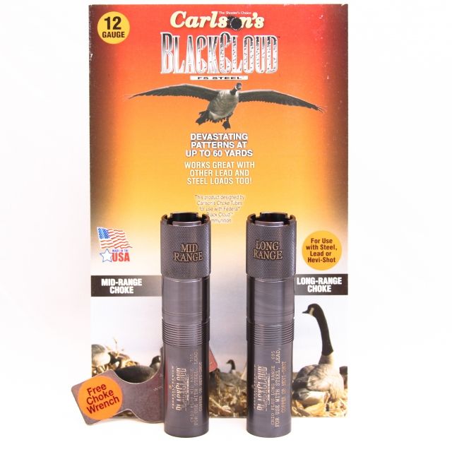 Carlson's Choke Tubes Black Cloud Benelli Crio/Crio Plus 12ga 2 Pack MR & LR Titanium - Carlson's Choke Tubes