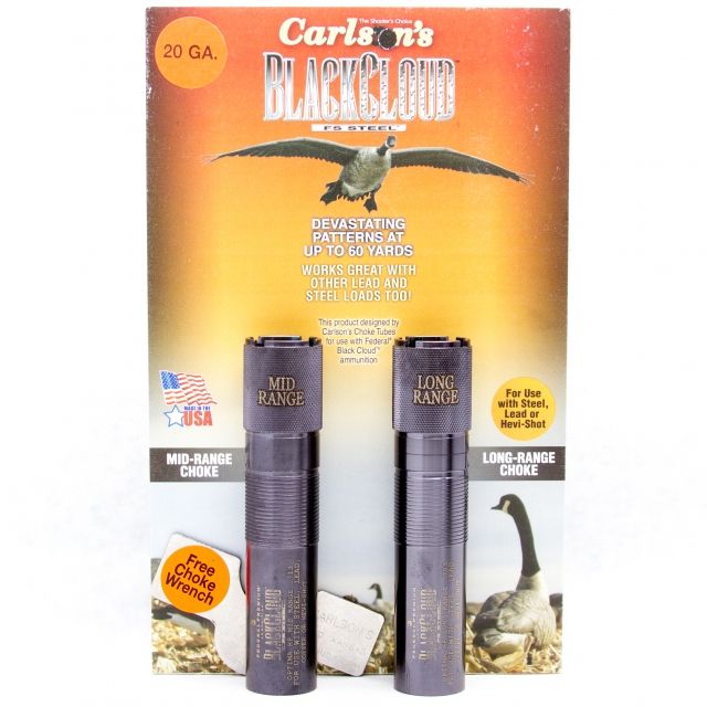 Carlson's Choke Tubes Black Cloud Beretta Optima HP C455 2 Pack MR & LR Titanium - Carlson's Choke Tubes