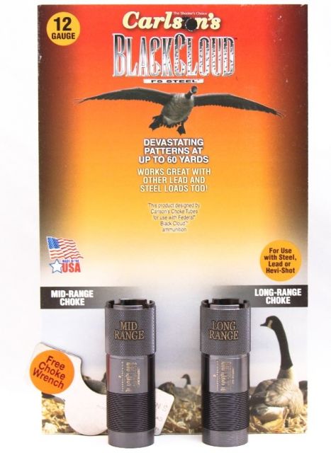Carlson's Choke Tubes Black Cloud Wiinchester 12ga 2 Pack MR & LR Titanium - Carlson's Choke Tubes