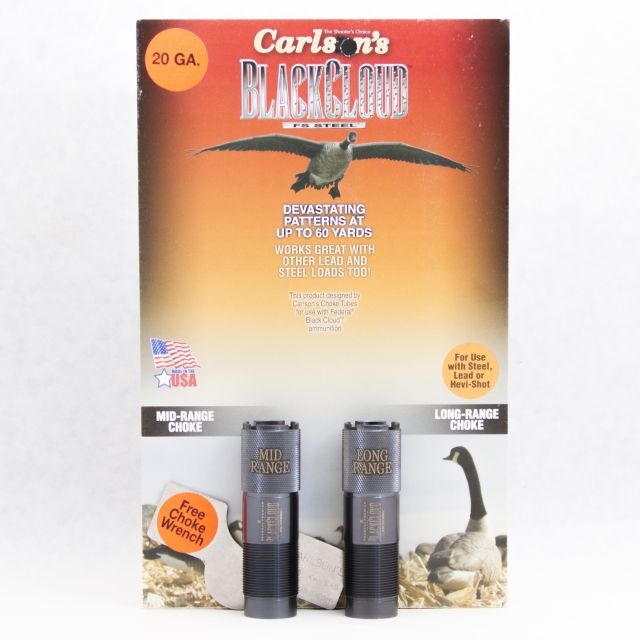 Carlson's Choke Tubes Black Cloud Wiinchester 20ga 2 Pack MR & LR Titanium - Carlson's Choke Tubes
