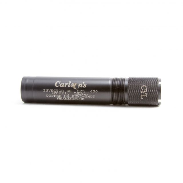 Carlson's Choke Tubes Browning Invector DS 20ga Black Sporting Clay Cylinder Black - Carlson's Choke Tubes