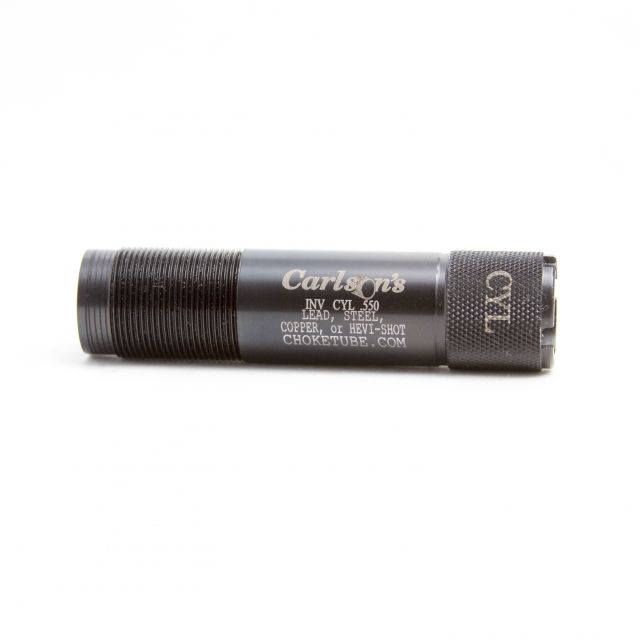 Carlson's Choke Tubes Browning Invector Plus 28ga Black Sporting Clay Cylinder .550 Black - Carlson's Choke Tubes