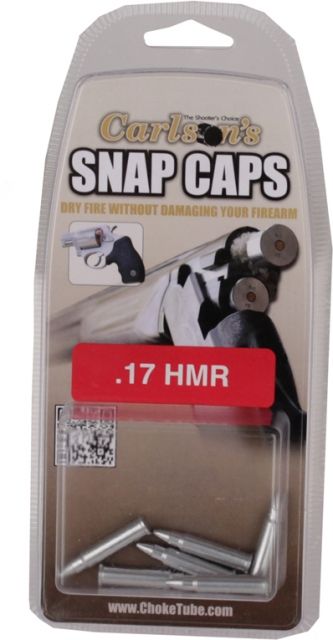 Carlson's Choke Tubes Choke Tube Snap Caps, 17 HMR -6-Pack 90567 by USA Carlson's Choke Tubes Shooting Snap Caps