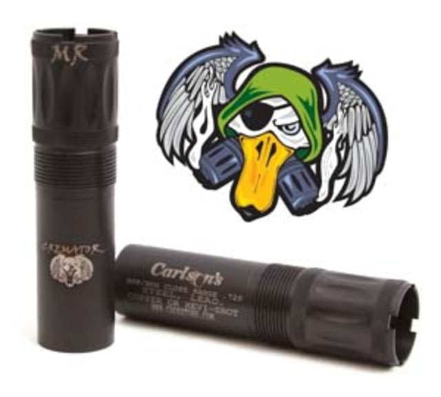 Carlson's Choke Tubes Cremator Non-Ported 12 Gauge Beretta/Benelli Mobil Waterfowl Choke Tubes - 3 Pack Close Range Medium Range & Long Range Black - Carlson's Choke Tubes
