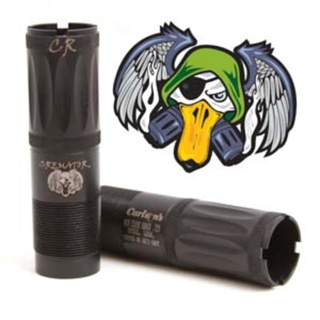 Carlson's Choke Tubes Cremator Non-Ported 12 Gauge Winchester/Browning Invector/Mossberg 500 Waterfowl Choke Tubes - 3 Pack Close Range Medium Range - Carlson's Choke Tubes