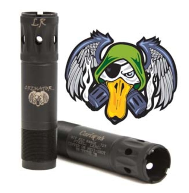 Carlson's Choke Tubes Cremator Ported 12 Gauge Remington Waterfowl Choke Tubes - 3 Pack Close Range Medium Range & Long Range Black - Carlson's Choke Tubes