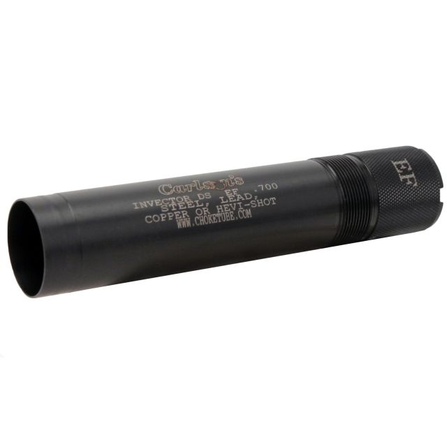 Carlson's Choke Tubes Browning Invector DS 12 Gauge Sporting Clays Choke Tube Extra Full .700 Black Finish 189074 - Carlsons Choke Tubes