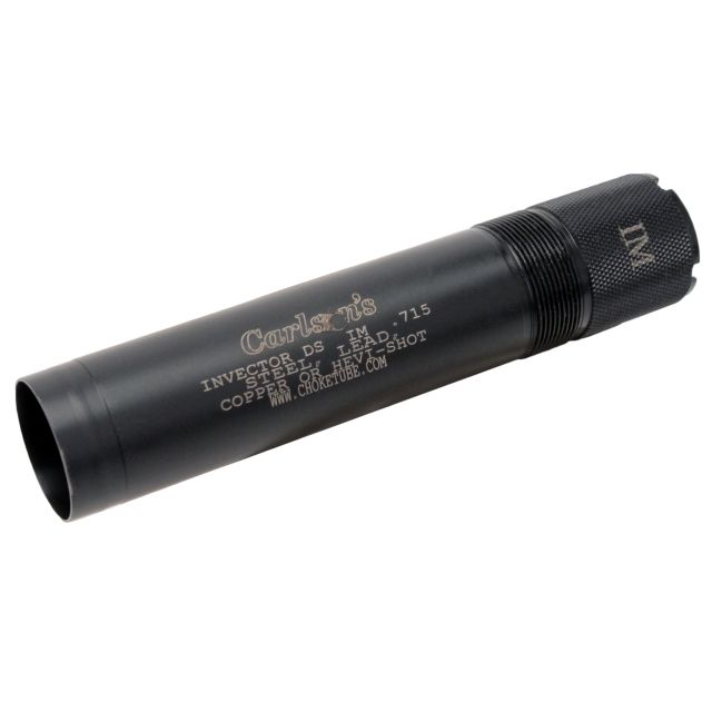 Carlson's Choke Tubes Browning Invector DS 12 Gauge Sporting Clays Choke Tube Improved Modified .715 Black Finish 189076 - Carlson's Choke Tubes
