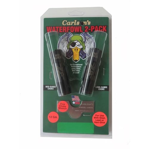Carlson's Choke Tubes Carlson's Choke Tubes Rem. Delta Waterfowl Extended Choke Tube 1704 Stainless Steel 12 gauge Delta Waterfowl 2 Pk. - $109.49 at Optics Planet
