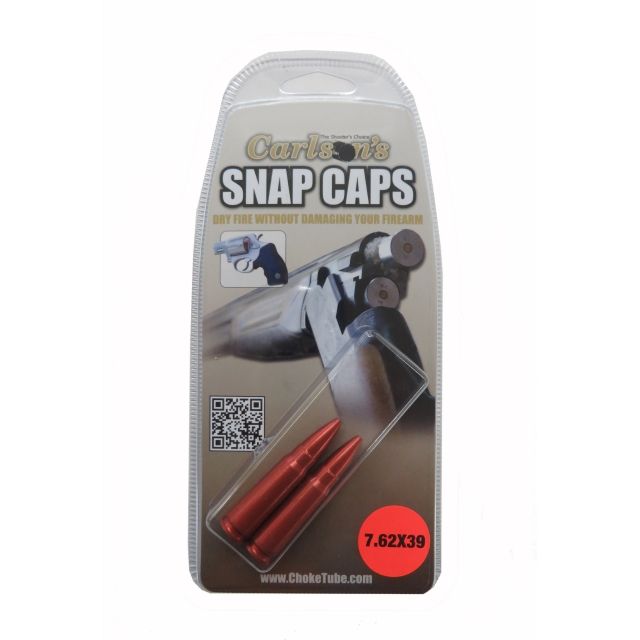 Carlson's Choke Tubes Rifle and Pistol Snap Caps, 7.62 x 39 Caliber, 2-Pack 116237 by USA Carlson's Choke Tubes Shooting Snap Caps