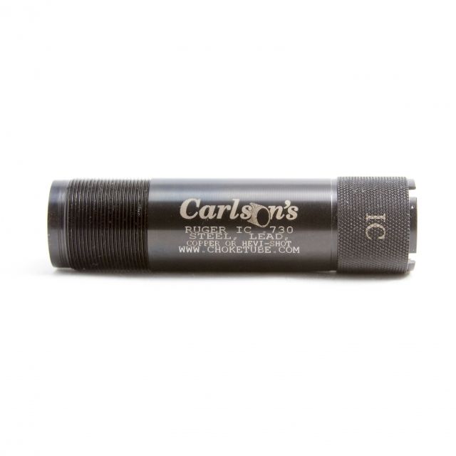 Carlson's Choke Tubes Ruger 12ga Black Sporting Clay Improved Cylinder black - Carlson's Choke Tubes