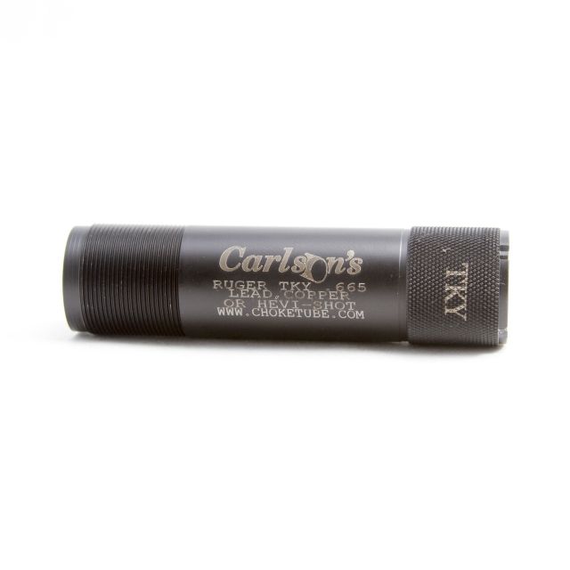 Carlson's Choke Tubes Ruger 12ga Extended Turkey .665 Black - Carlson's Choke Tubes