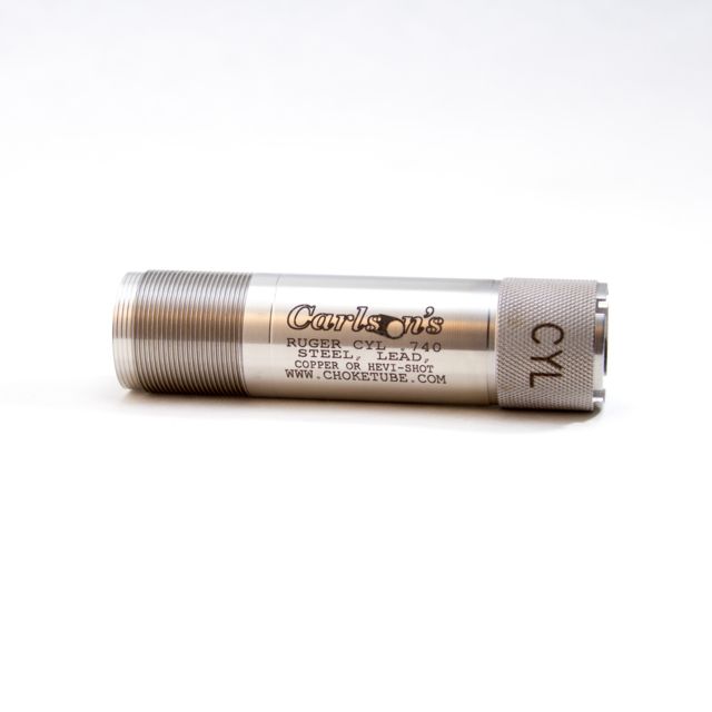 Carlson's Choke Tubes Ruger 12ga Sporting Clay Cylinder Stainless - Carlson's Choke Tubes