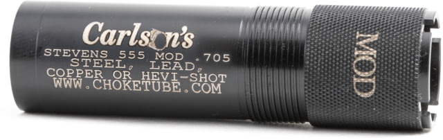 Carlsons Choke Tubes Stevens 555 12ga Black Sporting Clay Modified Black NSN N - Carlson's Choke Tubes