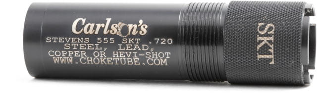 Carlsons Choke Tubes Stevens 555 12ga Black Sporting Clay Skeet Black NSN N - Carlson's Choke Tubes