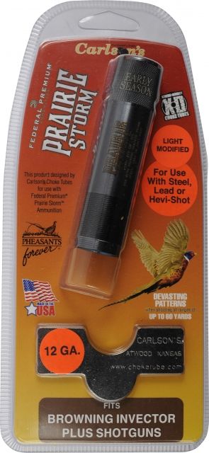 Carlson's Choke Tubes Coated Prairie Storm Choke Tube Browning Invector-Plus 12 Gauge Early Season - Carlson's Choke Tubes