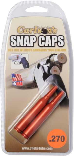 Carlson's Choke Tubes Rifle and Pistol Snap Caps .270 2-pack