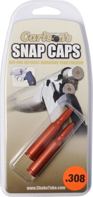 Carlson's Choke Tubes Rifle and Pistol Snap Caps .308 2-pack