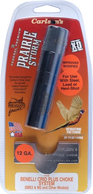 Carlson's Choke Tubes Coated Prairie Storm Choke Tube Benelli Crio Plus 12 Gauge Late Season - Carlson's Choke Tubes