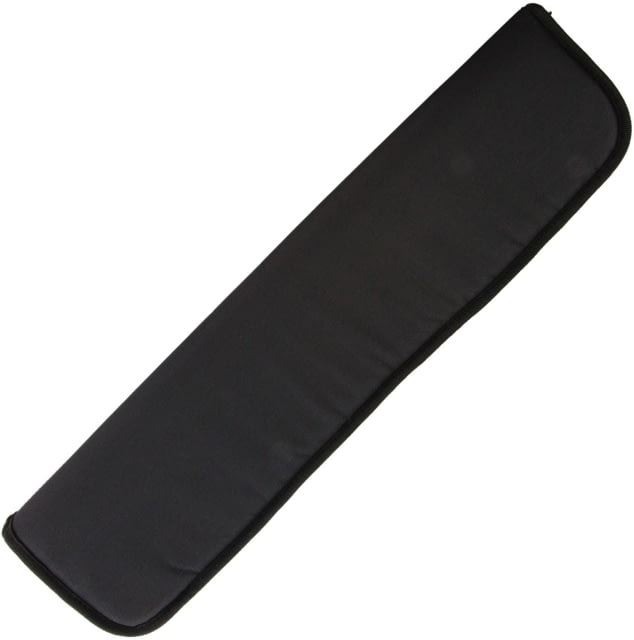 Carry All Cordura Knife Case 21in Cordura Black Padded Fleece Lining Nylon Zipper Black PO117-21in 5.5in BLACK CORDURA - Carry All