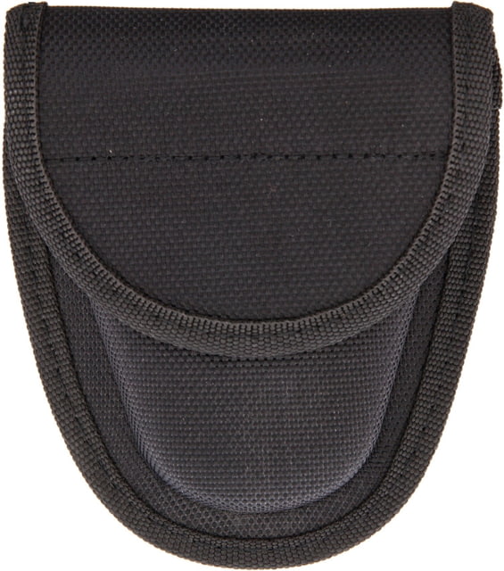 Carry All Handcuff Pouch with Black Nylon Construction with Belt Loop Black Nylon Construction Includes Belt Loop Holds One Pair Of Standard Size - Carry All