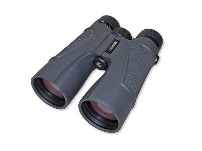 Carson 3D 10x50mm Full Size Waterproof Roof Prism BaK4 Prism Hunting Binoculars Matte Gray - Carson