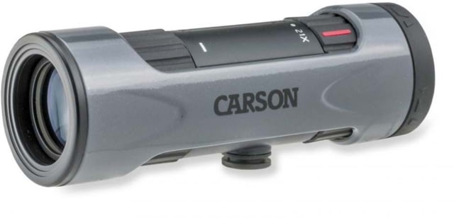 Carson 7-21x21mm MonoZoom Monocular 120-152 degrees Gray - Carson
