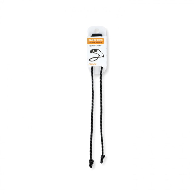 Carson Adjustable Paracord Retainer Black
