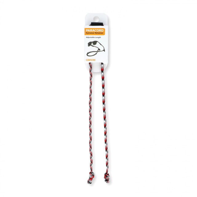 Carson Adjustable Paracord Retainer Red Mix