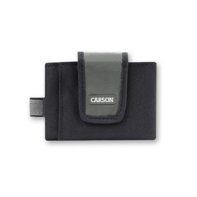 Carson Compact Travel Wallet Black/Grey - Carson