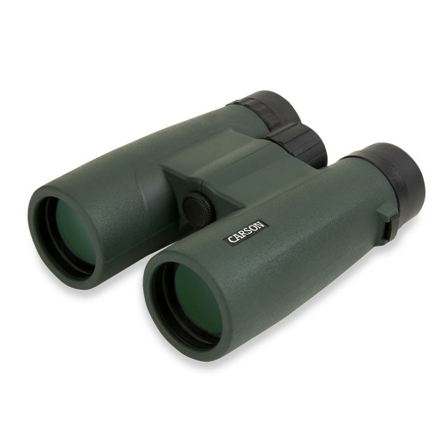 Carson JR Series 10x42mm Roof Prism Binocular Matte Green - Carson