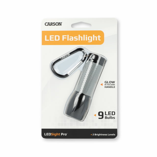 Carson LED Sight Pro low-light LED Flashlight Gray - Carson