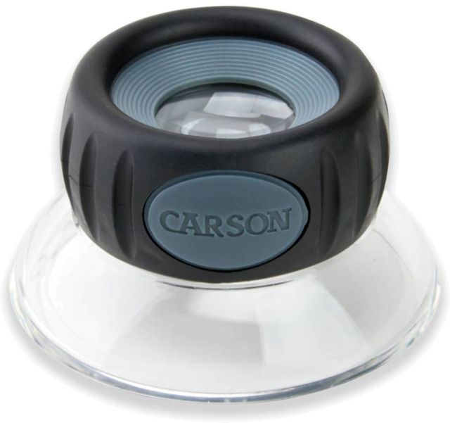 Carson LumiLoupe Plus 17.5x Focusing Stand Magnifier - Carson
