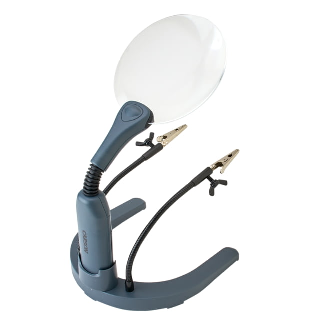 Carson MagniLamp Deluxe Magnifier Light Loupe Silver - Carson