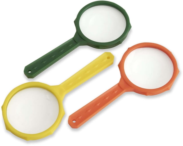 Carson MagniRama Assorted 3x Mini-Magnifiers Pack of 50 Black/Grey - Carson