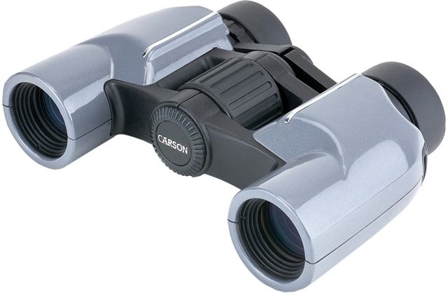 Carson MantaRay 8x24mm Porro Prism Binocular Glossy Grey - Carson