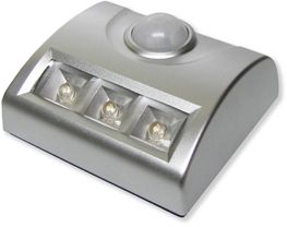 Carson Motion Sensor LED Light Silver - Carson