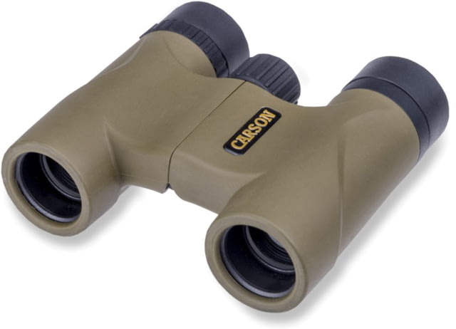 Carson Stinger 8x22mm Compact Binoculars Matte Brass - Carson