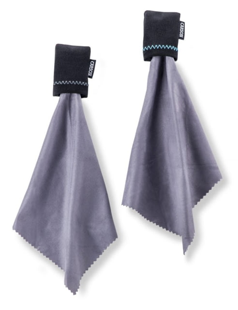 Carson Stuff-It Go Lens Cleaner 2 Pk Black - Carson
