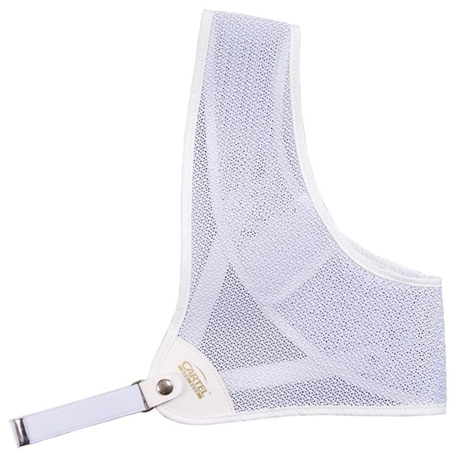 Cartel Chest Guard 101 White Large - Cartel