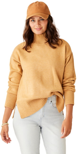 Carve Designs Woodward Sweater - Women's Camel Heather Small