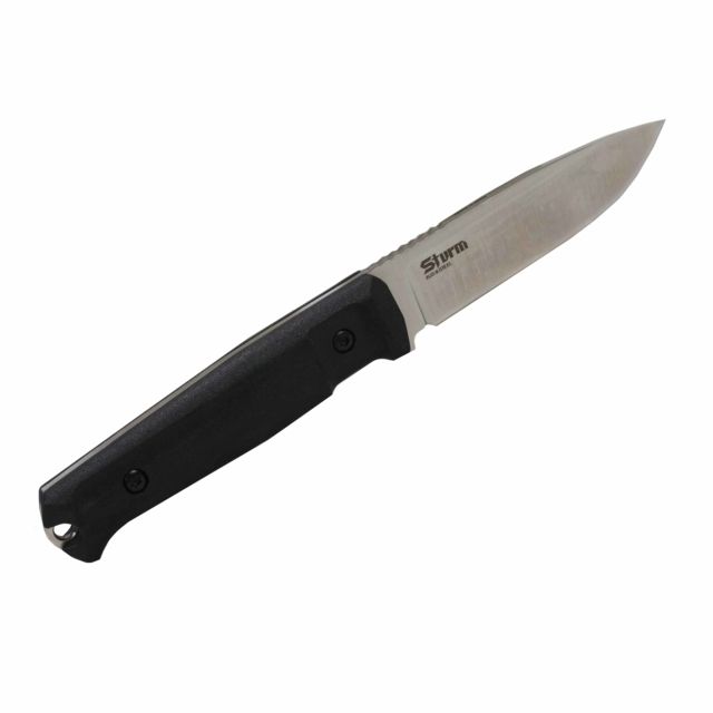 Cas Hanwei Sturm-Aus8-Satin Fxd BldeBlk Kraton Hndl - Cas Hanwei