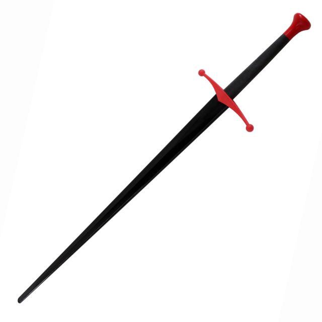 Cas Hanwei Synth Sprrng Longsword-Blk BldRed Hilt - Cas Hanwei